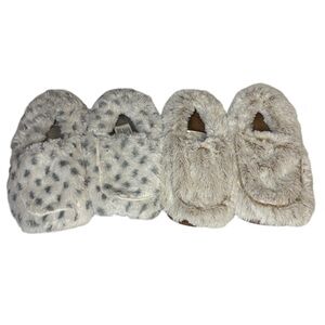 Warmies Slippers Lot of 2